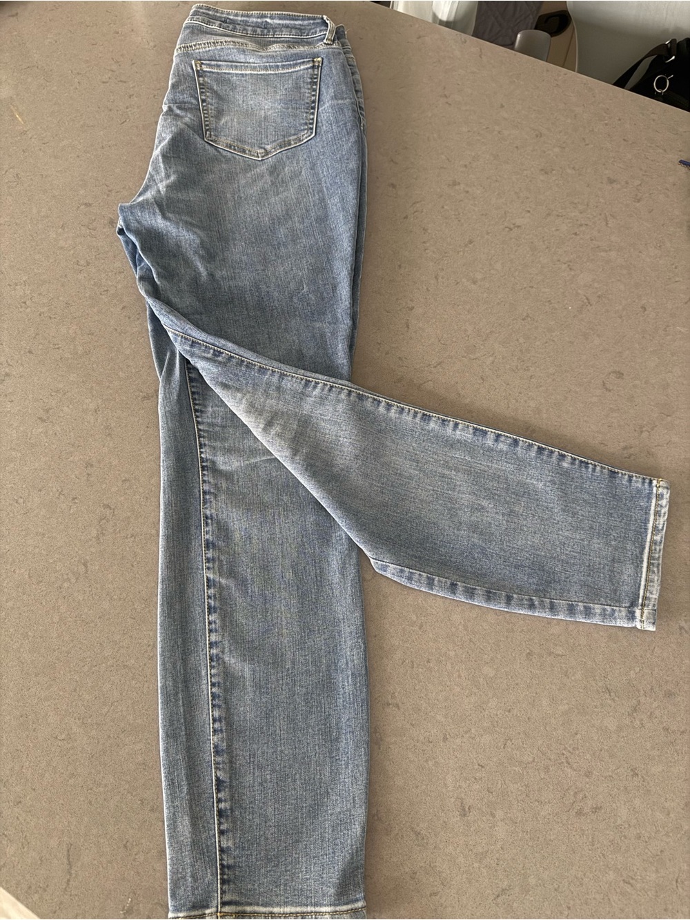 NYDJ Light Wash Straight-Leg Women's Jeans Ami Skinny with cool sculpt tech